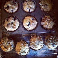 Blueberry Crumb Top Muffins